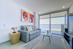 Artsy Oceanview Condo W Incredible Rooftop Pool